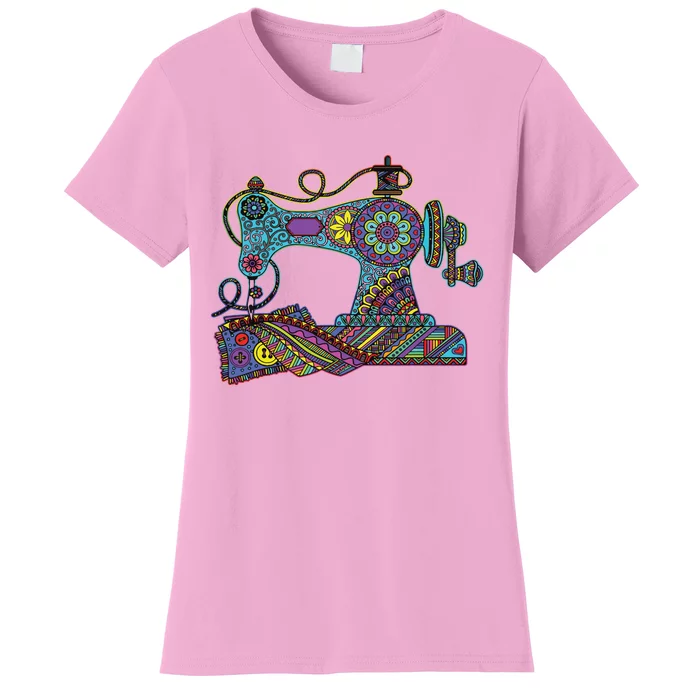 Sewing Quilting Sewing Machine Women's T-Shirt