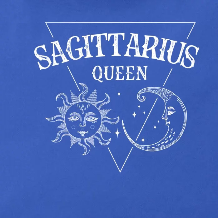 Sagittarius Queen / Sun And Moon Sagittarius Birthday Great Gift Zip Tote Bag