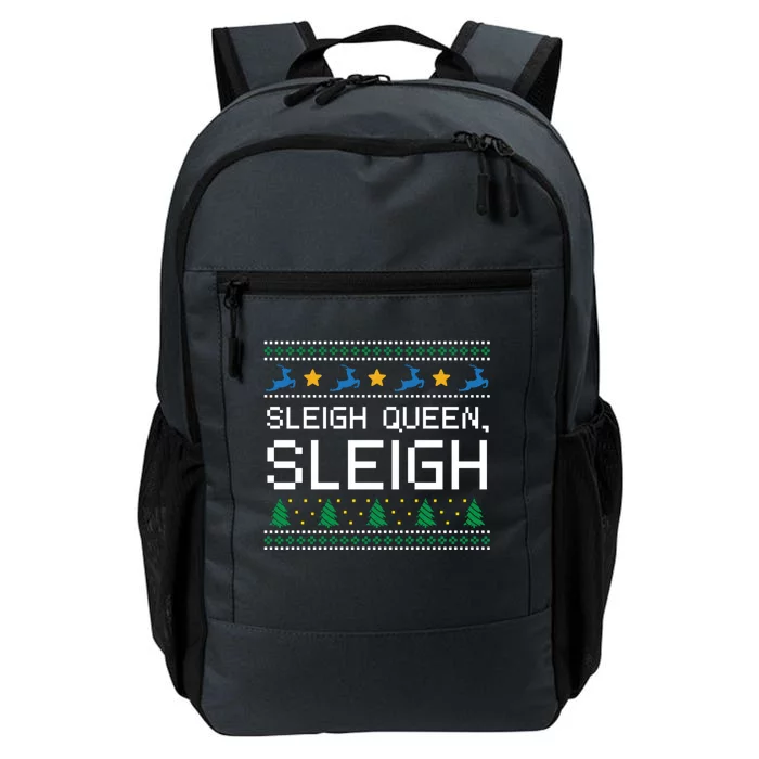 Sleigh Queen Sleigh Christmas Inspirational Xmas Gift Daily Commute Backpack