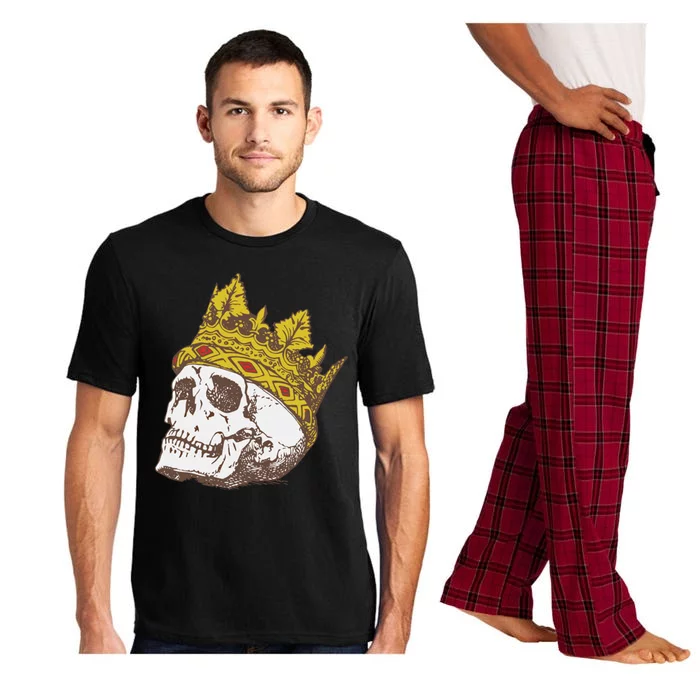 Shakespeare Quote Uneasy Lies The Head Crown Literature Funny Gift Pajama Set