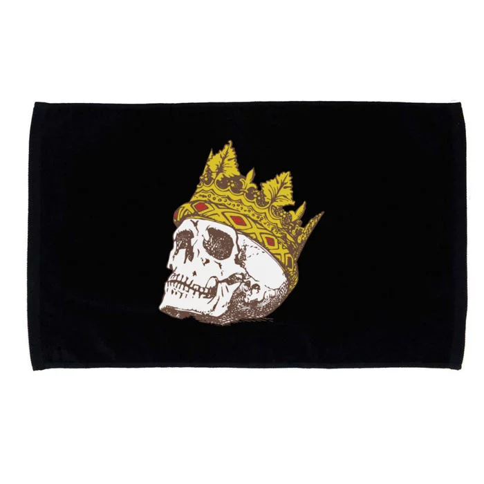 Shakespeare Quote Uneasy Lies The Head Crown Literature Funny Gift Microfiber Hand Towel