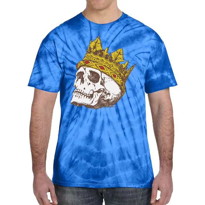 Shakespeare Quote Uneasy Lies The Head Crown Literature Funny Gift Tie-Dye T-Shirt