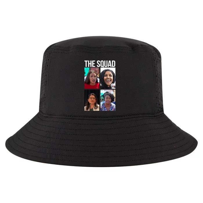 Squad AOC Rashida Tlaib Ilhan Omar Ayanna Pressley Cool Comfort Performance Bucket Hat