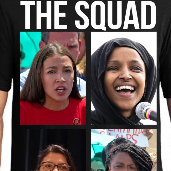 Squad AOC Rashida Tlaib Ilhan Omar Ayanna Pressley Pajama Set