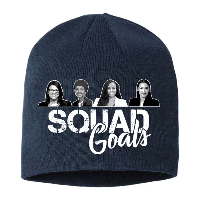 Squad Goals Tlaib Ocasio Cortez Pressley House 8 1/2in Sustainable Knit Beanie