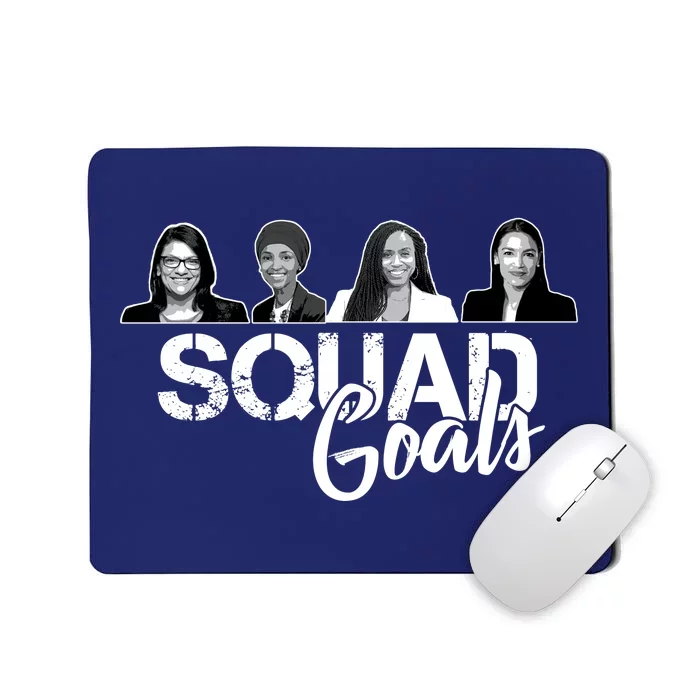 Squad Goals Tlaib Ocasio Cortez Pressley House Mousepad