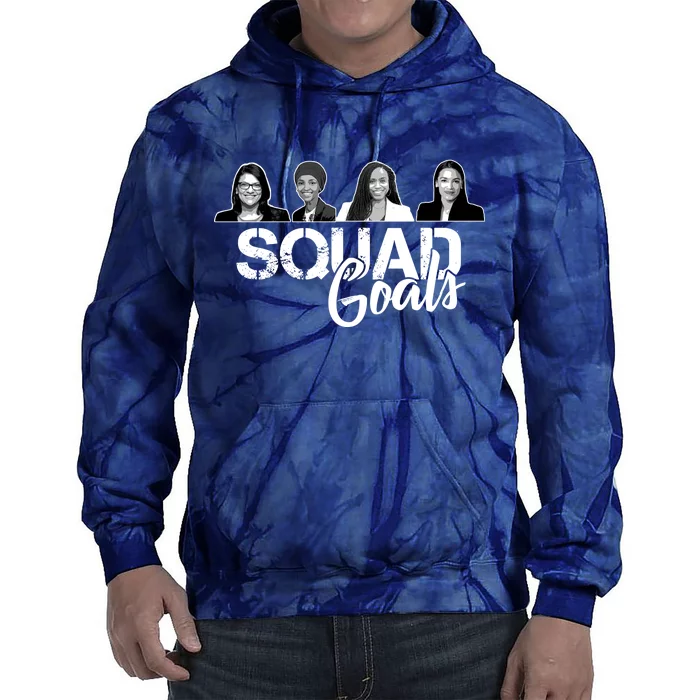 Squad Goals Tlaib Ocasio Cortez Pressley House Tie Dye Hoodie