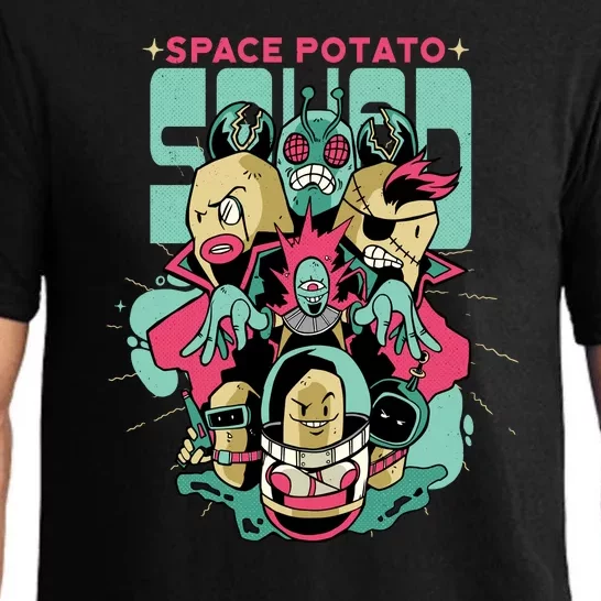 Squad Superhero Space Potato Pajama Set