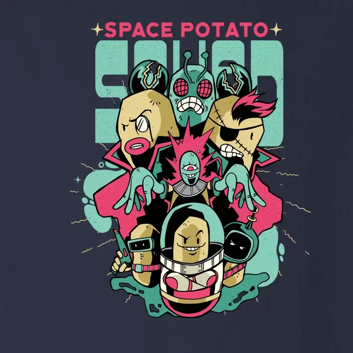 Squad Superhero Space Potato Toddler Long Sleeve Shirt