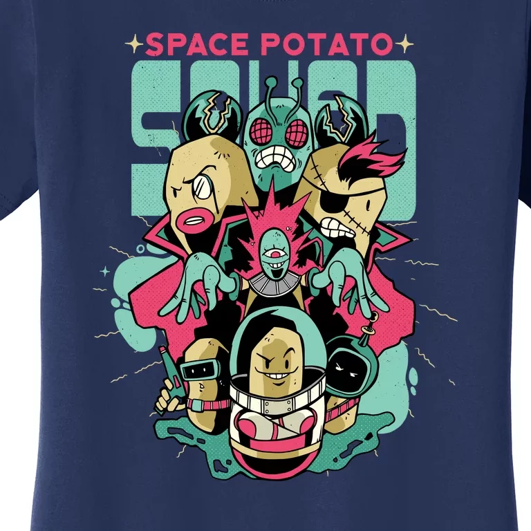 Squad Superhero Space Potato Women's T-Shirt