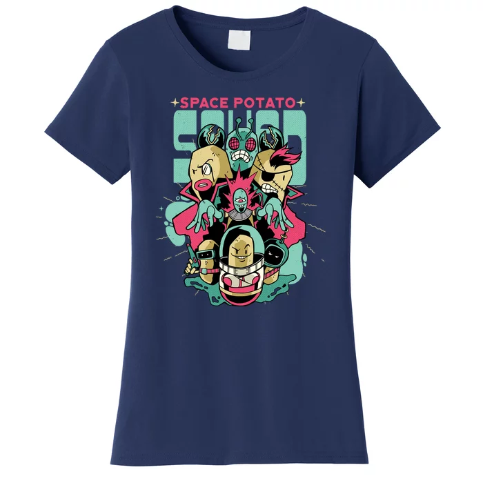 Squad Superhero Space Potato Women's T-Shirt