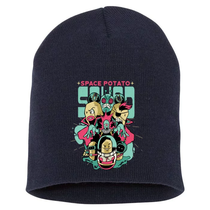 Squad Superhero Space Potato Short Acrylic Beanie