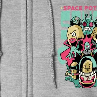 Squad Superhero Space Potato Full Zip Hoodie