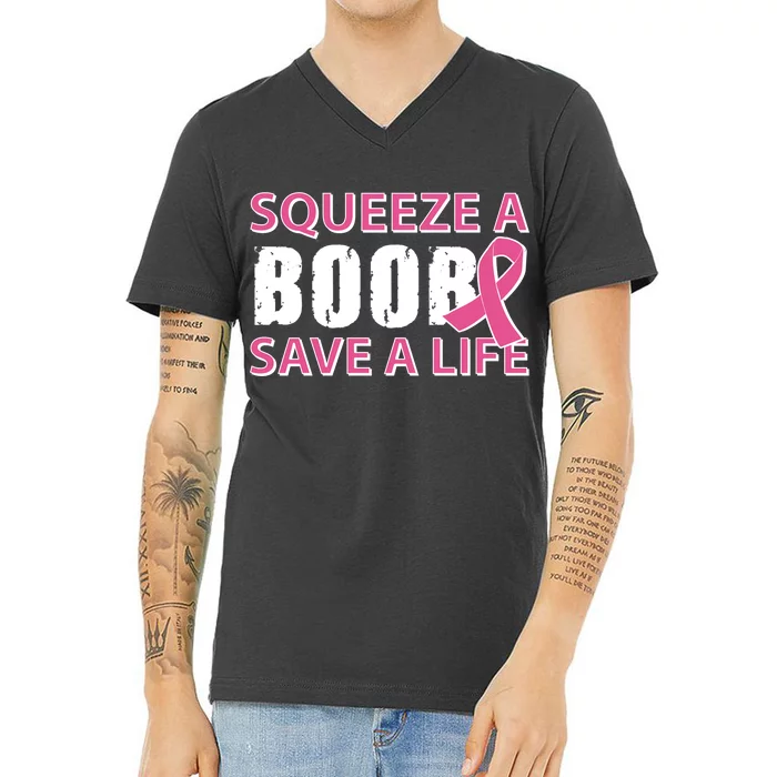 Squeeze A Boob Breast Cancer Awareness - SQUEEZE A BOOB SAVE A LIFE BREAST  SUPPORT Products from Funny t shirt