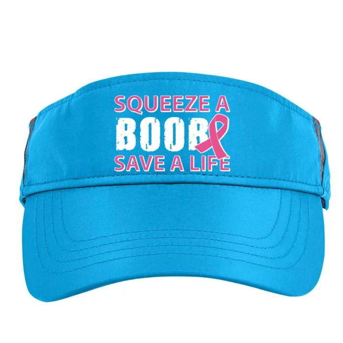 Squeeze A Boob Save A Life Adult Drive Performance Visor