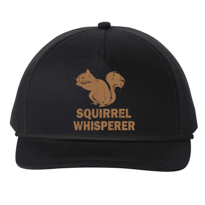 Squirrel Whisperer Snapback Five-Panel Rope Hat