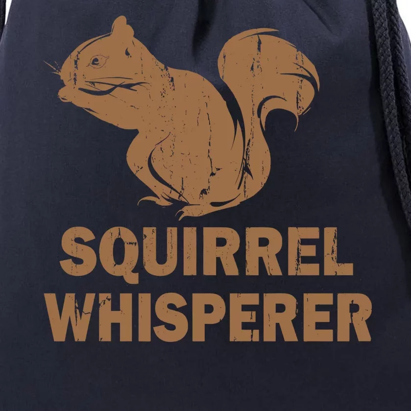 Squirrel Whisperer Drawstring Bag