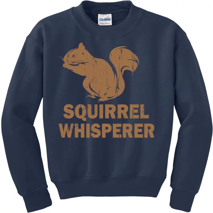 Squirrel Whisperer Kids Sweatshirt