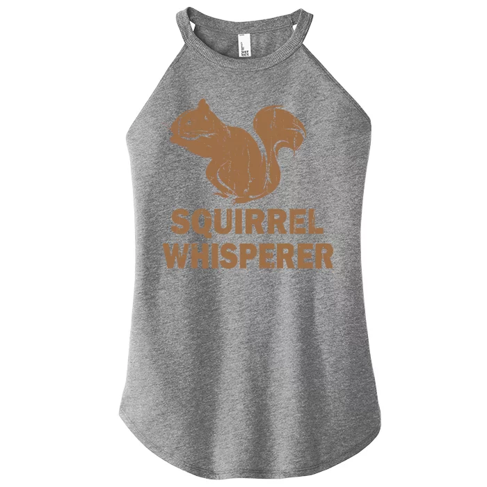 Squirrel Whisperer Women’s Perfect Tri Rocker Tank