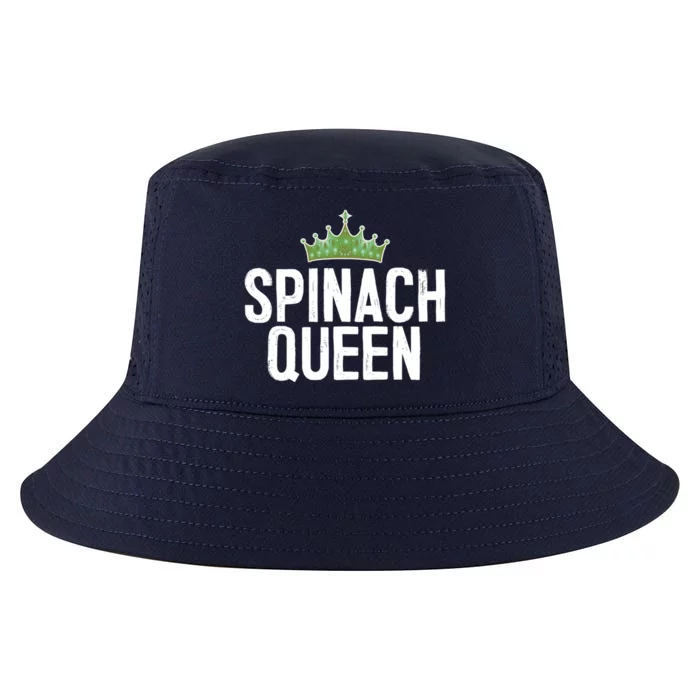 Spinach Queen Vegan Vegetable Lover Gift Cool Comfort Performance Bucket Hat