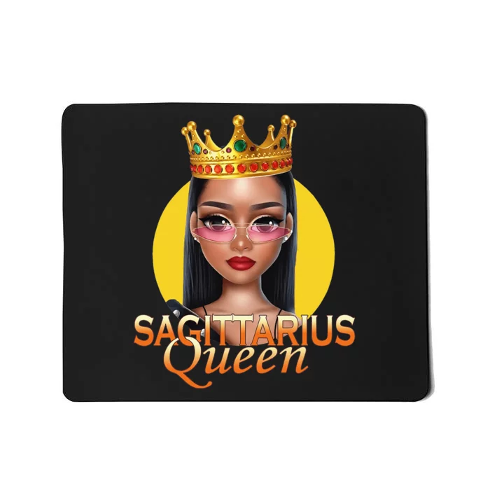 Sagittarius Queen Zodiac Birthday Mousepad