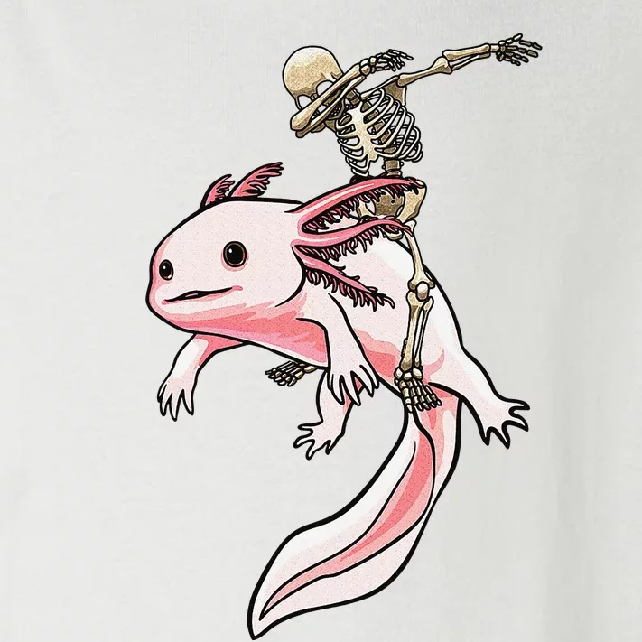 Skeleton Riding Axolotl Halloween Costume Cute Animal Lover Toddler Long Sleeve Shirt