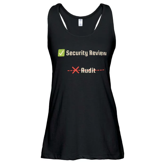 Security Review Audit Ladies Essential Flowy Tank