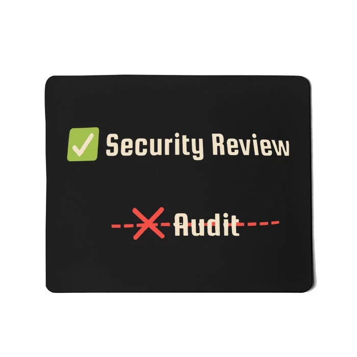 Security Review Audit Mousepad