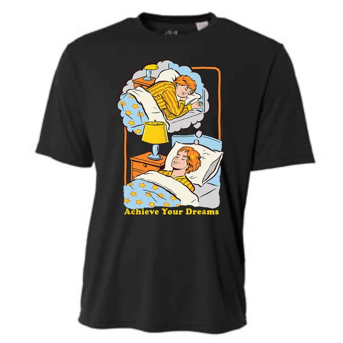 Steven Rhodes Achieve your Dreams Cooling Performance Crew T-Shirt