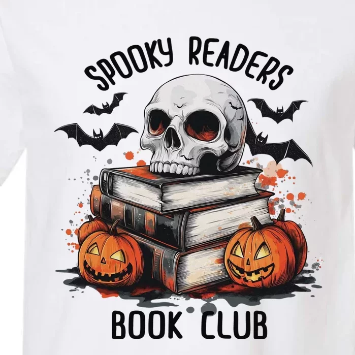 Spooky Reader Book Club Halloween Book Lover Bookworm Garment-Dyed Heavyweight T-Shirt