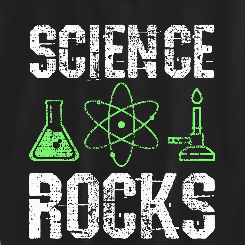 Science Rocks Biologist Chemistry Physics Teacher Kids Sweatshirt