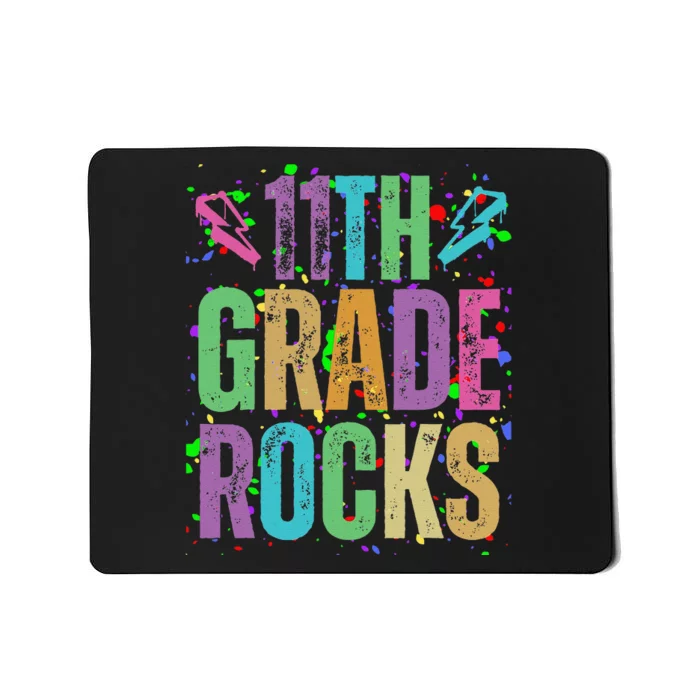 School Rocks Back To School Rockin 11th Grade Rocks Mousepad