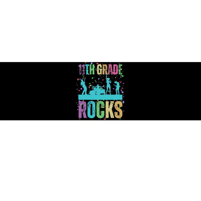 School Rocks Back To School Rockin 11th Grade Rocks Bumper Sticker