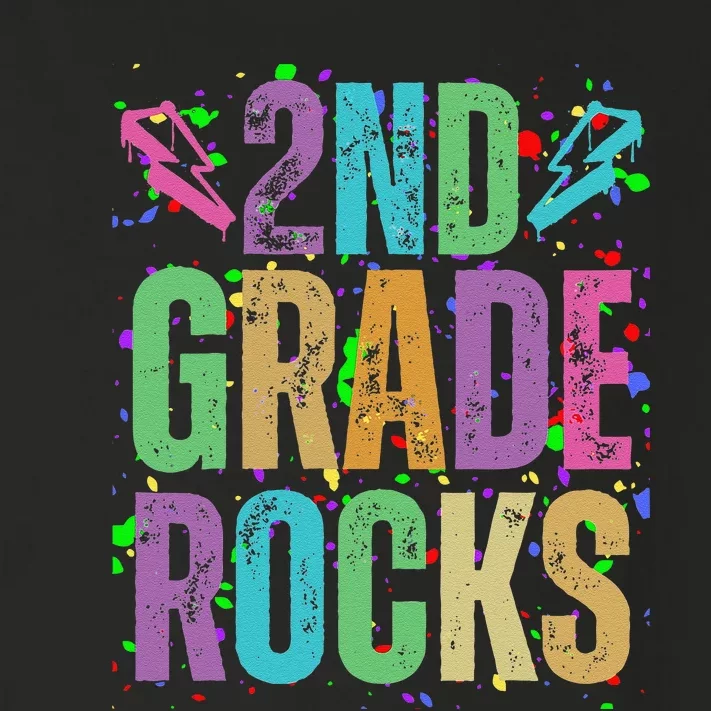 School Rocks Back To School Rockin 2nd Grade Rocks Toddler Long Sleeve Shirt