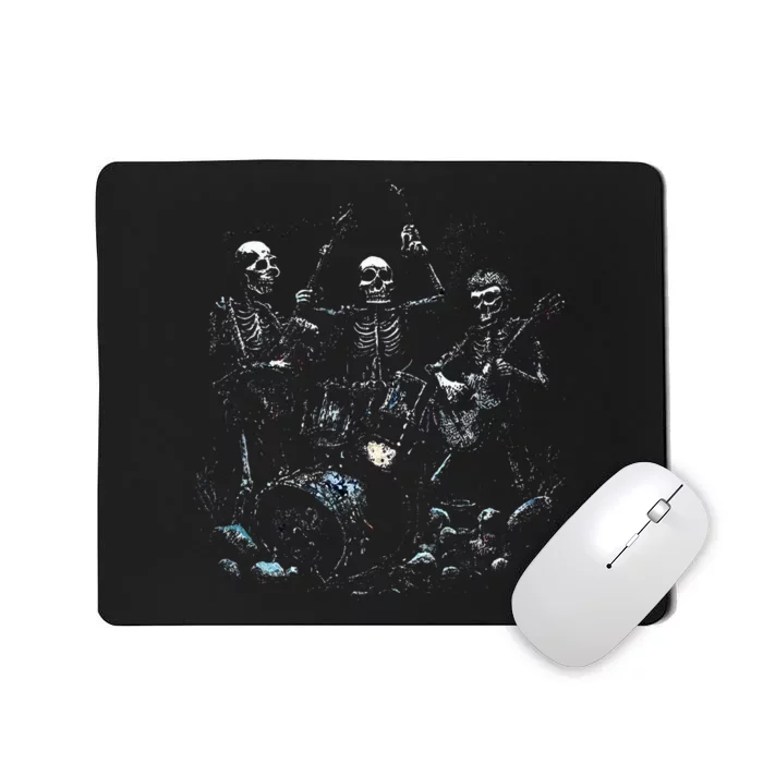 Skull Reading Because Murder Is Wrong Bookworm Mousepad