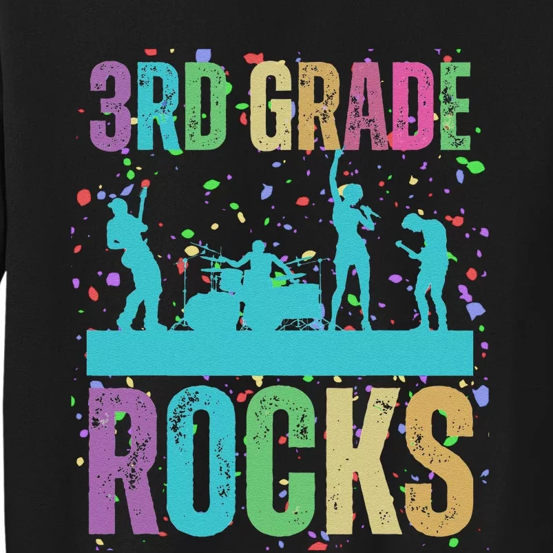 School Rocks Back To School Rockin 3rd Grade Rocks Sweatshirt