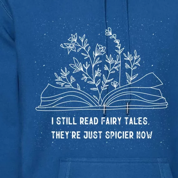 Spicy Roce Book Lover Bookish Librarian English Teacher Gift Premium Hoodie