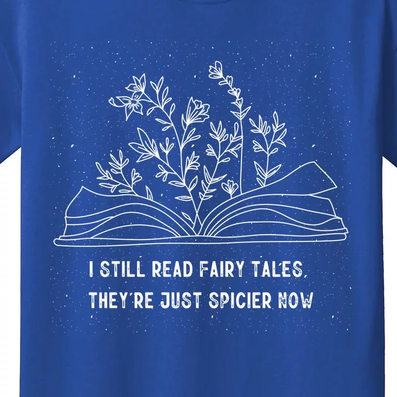 Spicy Roce Book Lover Bookish Librarian English Teacher Gift Kids T-Shirt