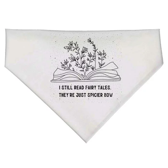 Spicy Roce Book Lover Bookish Librarian English Teacher Gift USA-Made Doggie Bandana