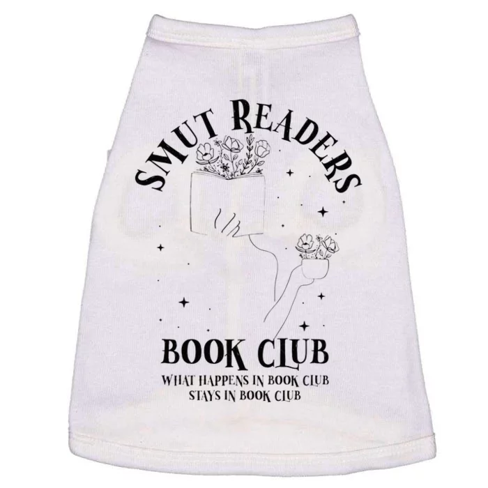 Smut Readers Book Club Bookish Romance Reading Literary Doggie Tank