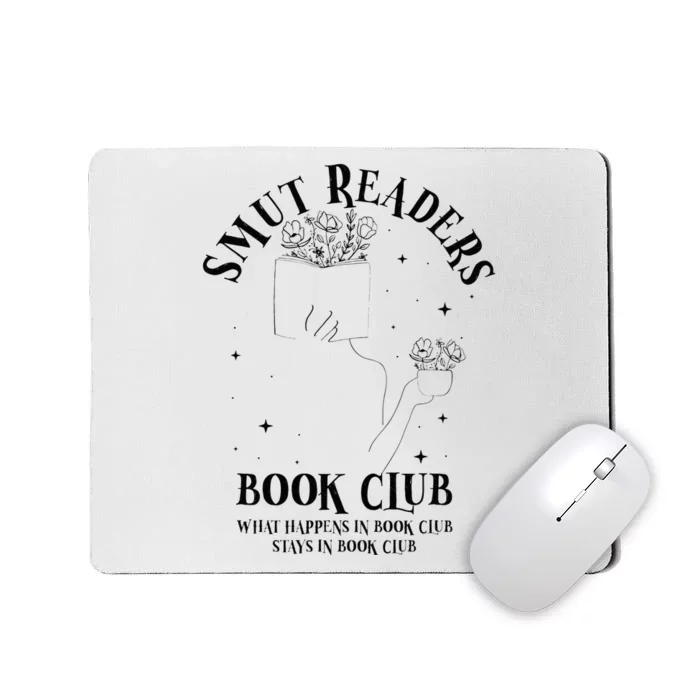 Smut Readers Book Club Bookish Romance Reading Literary Mousepad