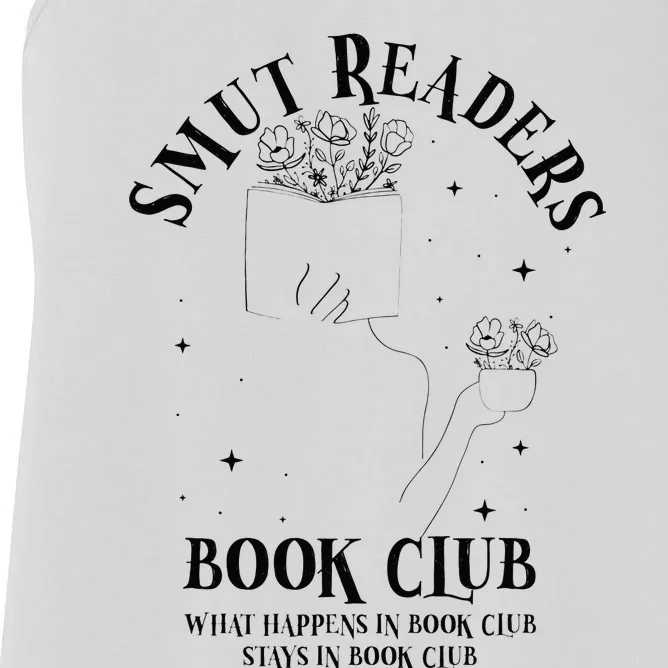 Smut Readers Book Club Bookish Romance Reading Literary Women's Racerback Tank