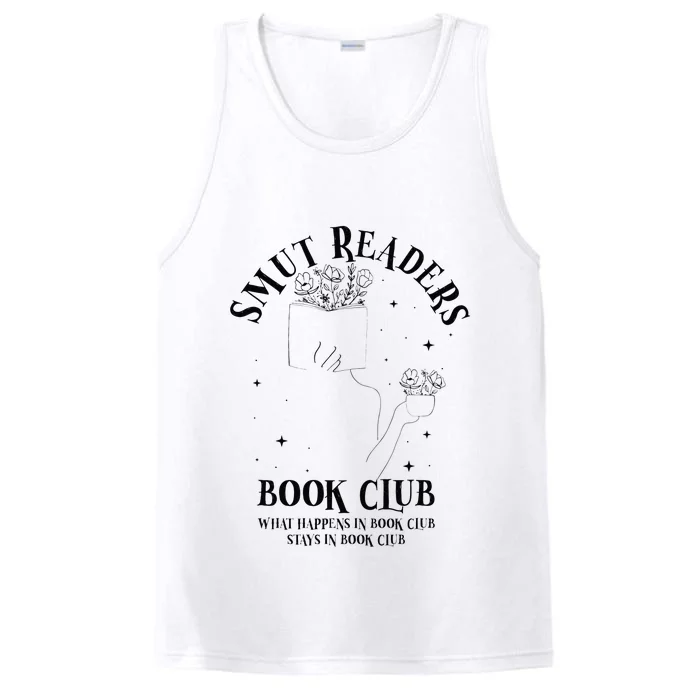 Smut Readers Book Club Bookish Romance Reading Literary Performance Tank