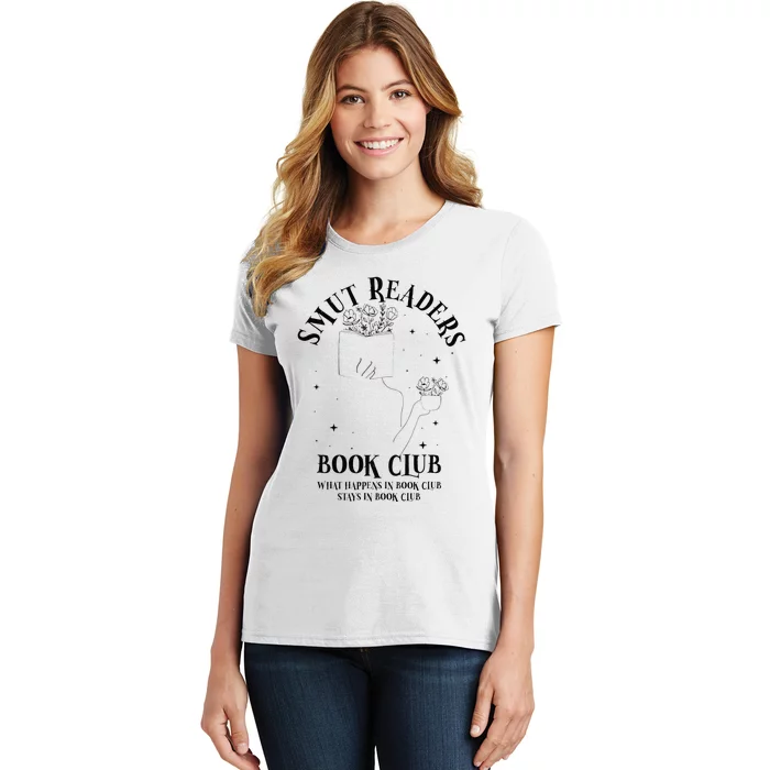 Smut Readers Book Club Bookish Romance Reading Literary Women's T-Shirt