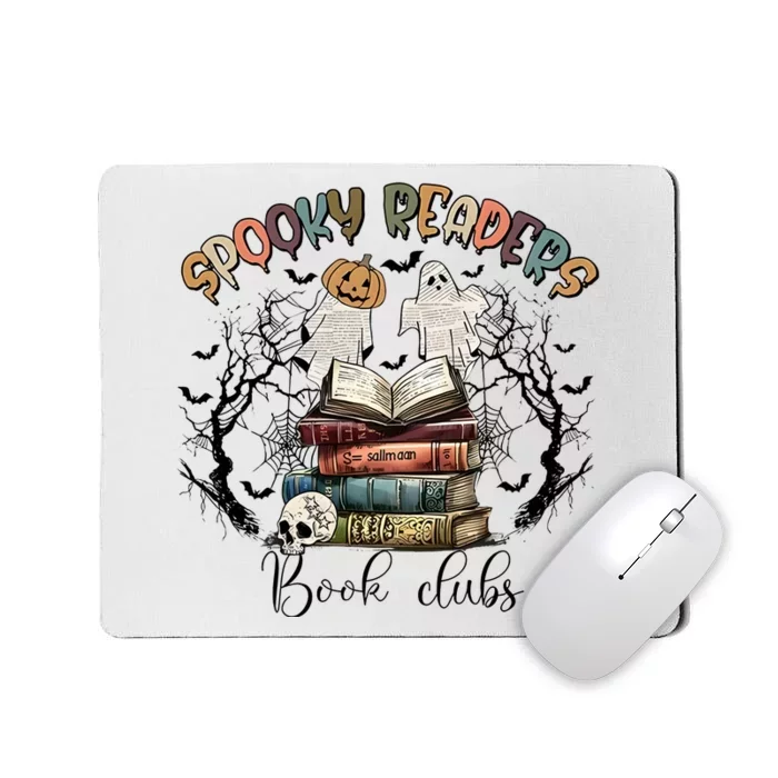 Spooky Readers Book Clubs Mousepad