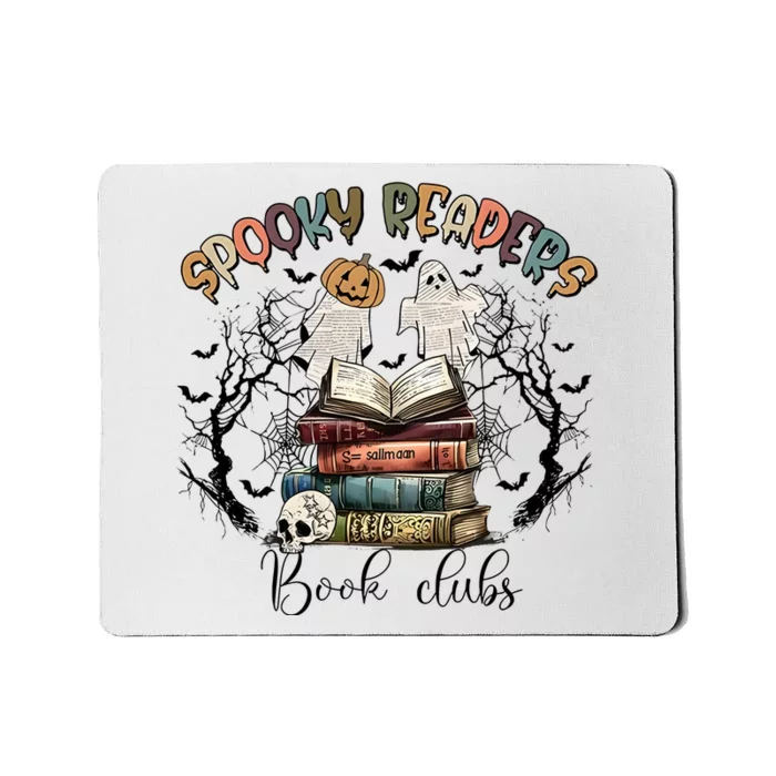 Spooky Readers Book Clubs Mousepad