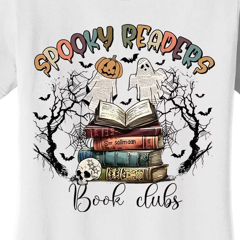 Spooky Readers Book Clubs Women's T-Shirt