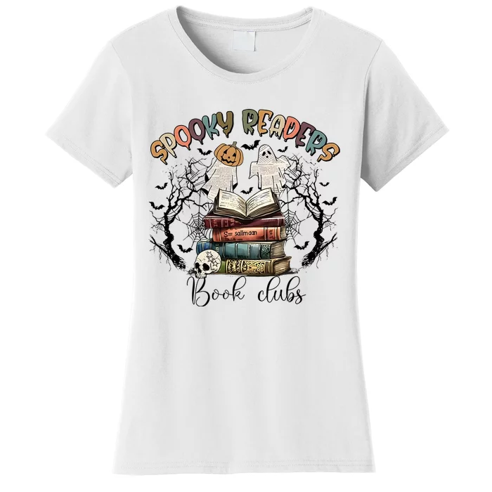 Spooky Readers Book Clubs Women's T-Shirt