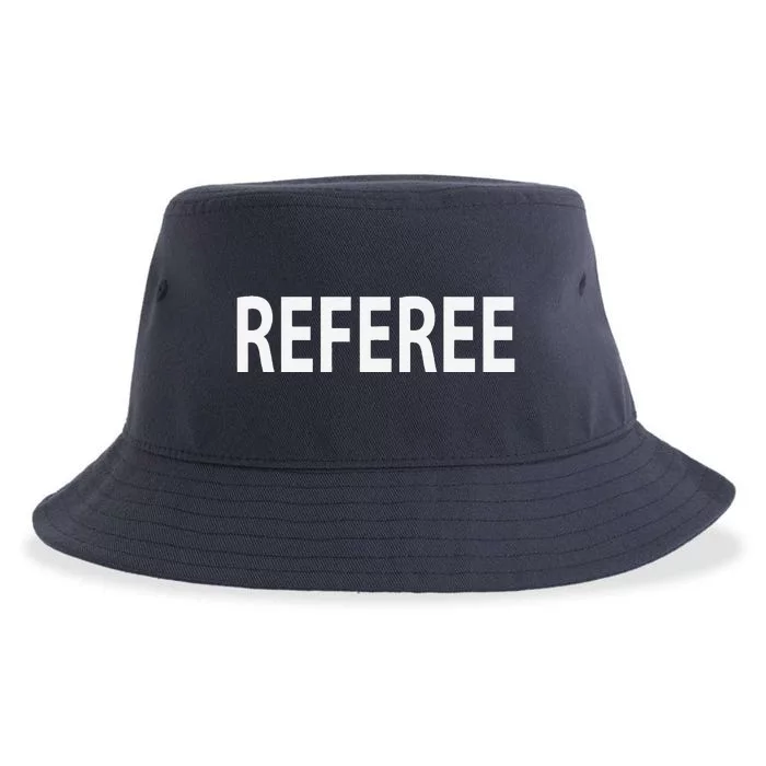 Sports Referee Basketball Baseball Soccer Football Sustainable Bucket Hat