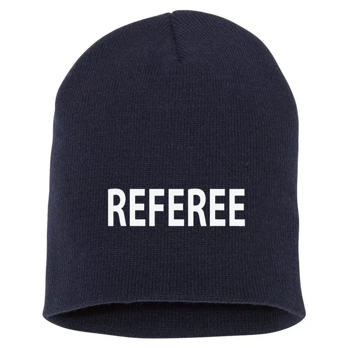 Sports Referee Basketball Baseball Soccer Football Short Acrylic Beanie